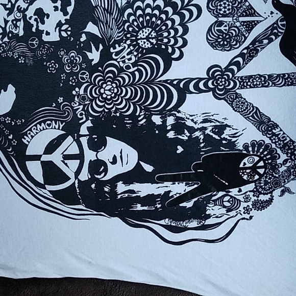 LAUREN MOSHI Hippie Peace Tee - Picture 7 of 8